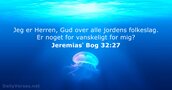 Jeremiasʼ Bog 32:27