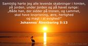 Johannesʼ Åbenbaring 5:13