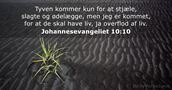 Johannesevangeliet 10:10