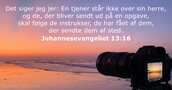 Johannesevangeliet 13:16