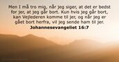 Johannesevangeliet 16:7