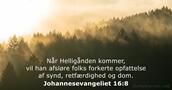 Johannesevangeliet 16:8