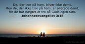 Johannesevangeliet 3:18