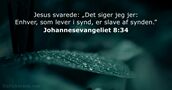 Johannesevangeliet 8:34