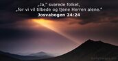 Josvabogen 24:24