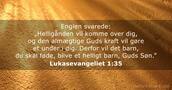 Lukasevangeliet 1:35