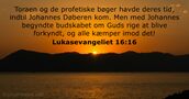 Lukasevangeliet 16:16