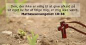 Mattæusevangeliet 10:38