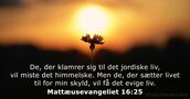 Mattæusevangeliet 16:25