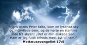 Mattæusevangeliet 17:5