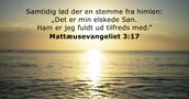 Mattæusevangeliet 3:17
