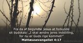 Mattæusevangeliet 4:17