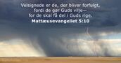 Mattæusevangeliet 5:10