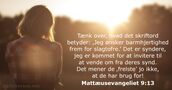 Mattæusevangeliet 9:13