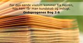 Ordsprogenes Bog 2:6