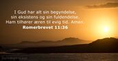 Romerbrevet 11:36