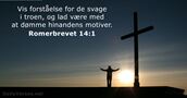 Romerbrevet 14:1