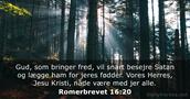 Romerbrevet 16:20