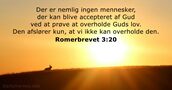 Romerbrevet 3:20