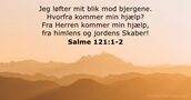Salme 121:1-2
