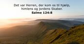 Salme 124:8