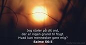 Salme 56:5