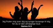 Salme 9:3