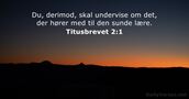 Titusbrevet 2:1