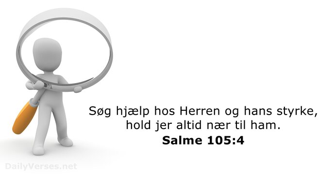 Salme 105:4
