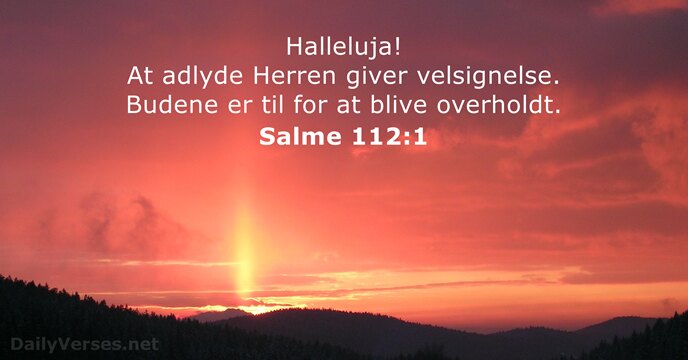 Salme 112:1