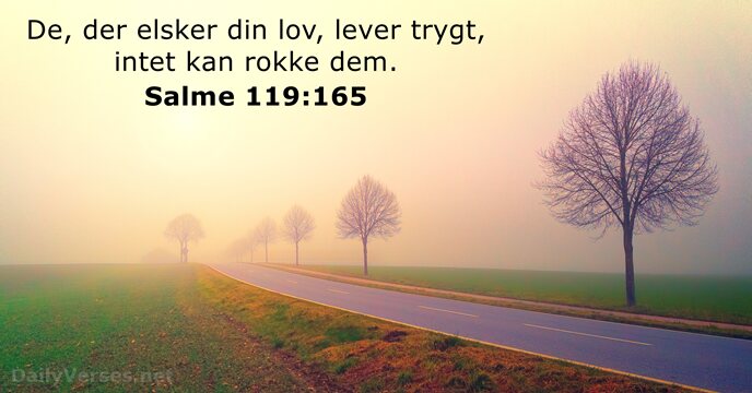 Salme 119:165