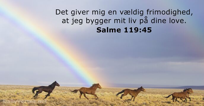 Salme 119:45