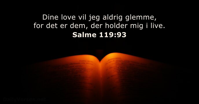 Salme 119:93