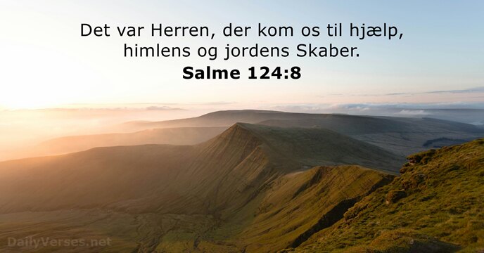 Salme 124:8