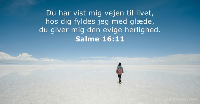 Salme 16:11