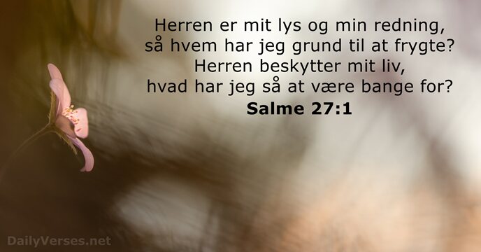 Salme 27:1