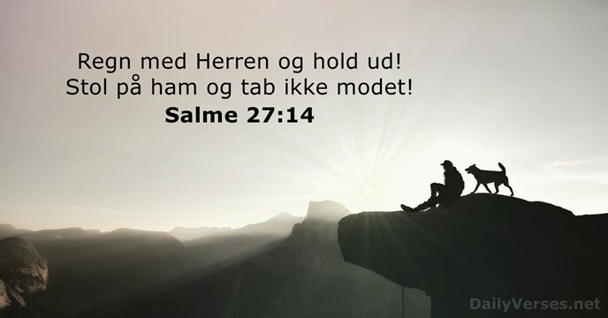 Salme 27:14