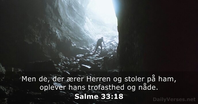 Salme 33:18