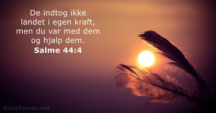 Salme 44:4