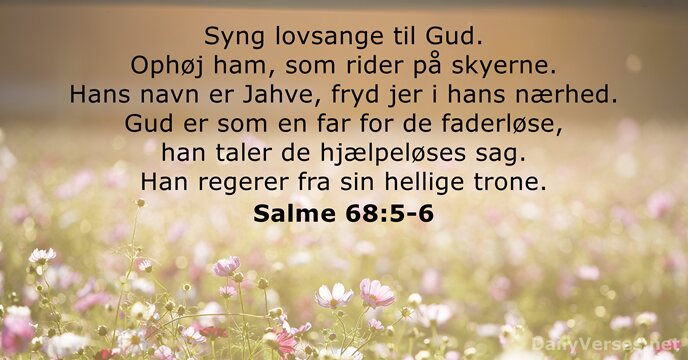 Salme 68:5-6