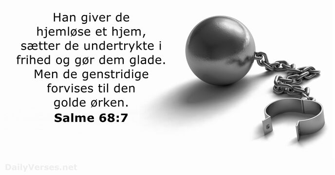 Salme 68:7