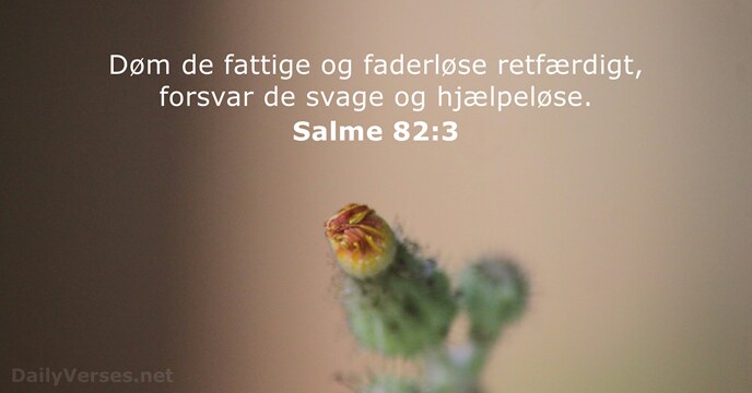 Salme 82:3