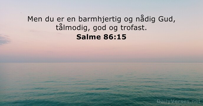 Salme 86:15
