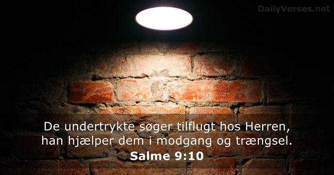 Salme 9:10