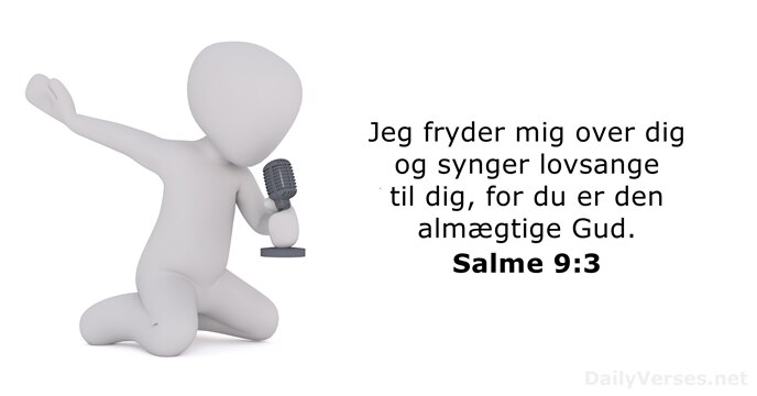 Salme 9:3