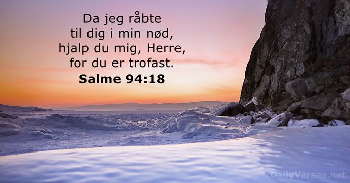 Salme 94:18
