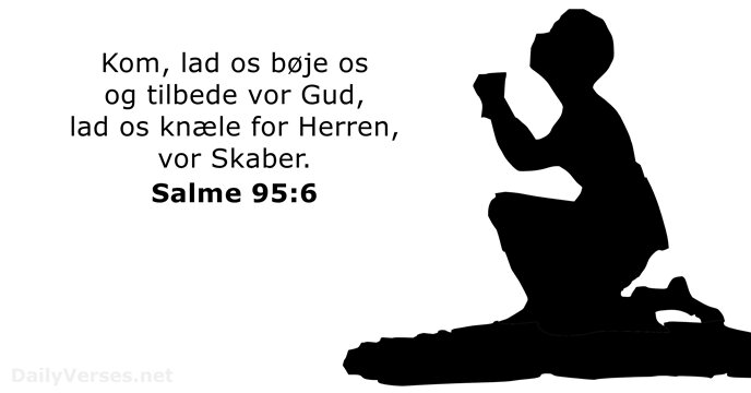 Salme 95:6