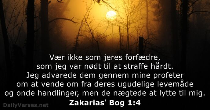 Zakariasʼ Bog 1:4