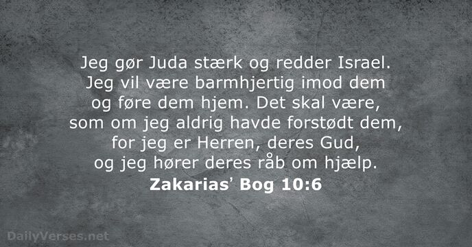 Zakariasʼ Bog 10:6