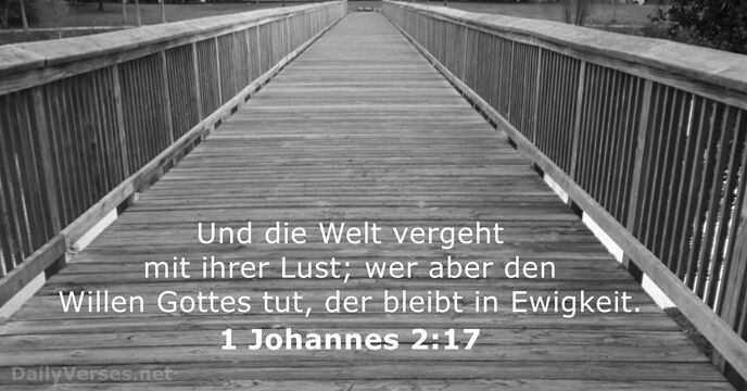 1 Johannes 2:17
